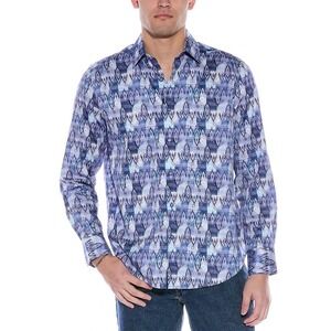 Robert Graham Oakley Mens 2XL Classic Fit Woven Multi Color Button Up Shirt NEW